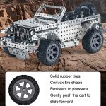 Zusammenbau von Geländefahrzeugen, Intelligenzhandbuch, Zusammenbau von Spielzeug, Maschinen, Gebäude, Metallmodell – Bild 7