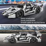 Montage Metall Auto Modell Intelligenz handgemachte Montage Spielzeug Baustein – Bild 4