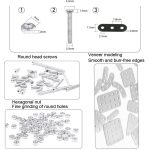 Montage Metall Auto Modell Intelligenz handgemachte Montage Spielzeug Baustein – Bild 7