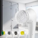 Ersetzen Sie den Bürstenkopf der elektrischen Handwäscherköpfe für Haushaltswaschwerkzeuge, 5-in-1 Brush Head Set, Steel Wire Ball, Nylon Wool, Sponge, Scouring Pad, Plush Cloth – Bild 5