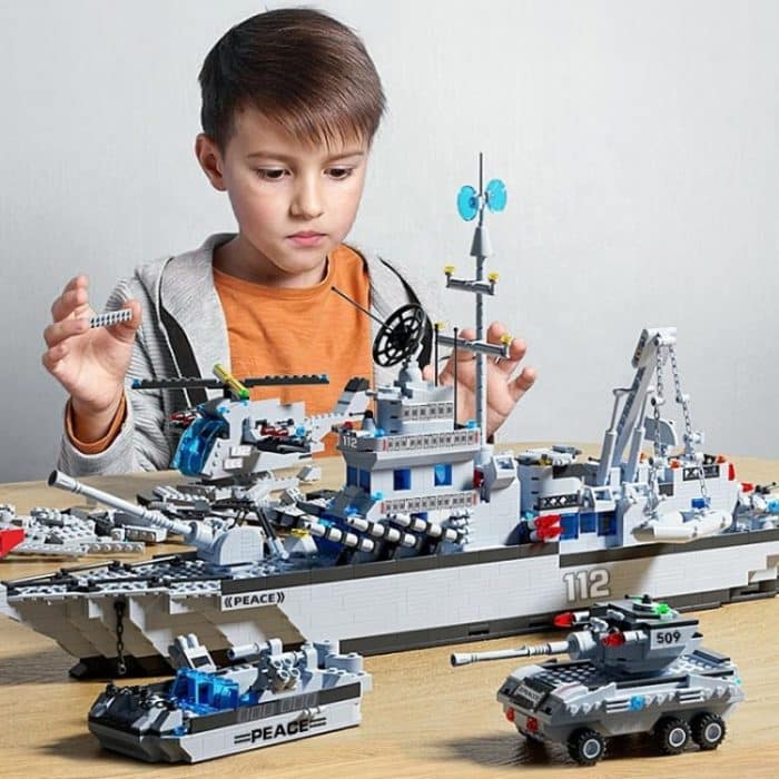 LELE BROTHER Kinder kleine Pellet intelligente Montage Spielzeug Bausteine – Bild 11