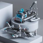 LELE BROTHER Kinder kleine Pellet intelligente Montage Spielzeug Bausteine – Bild 3