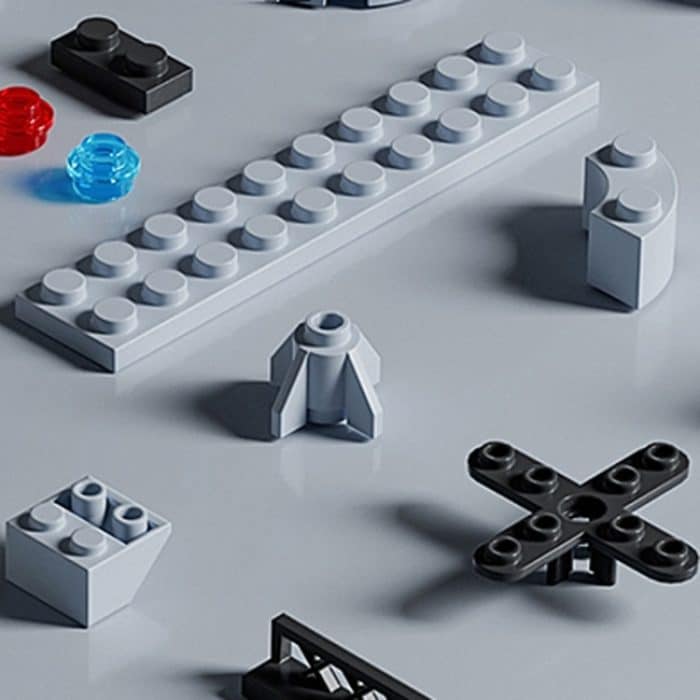 LELE BROTHER Kinder kleine Pellet intelligente Montage Spielzeug Bausteine – Bild 5