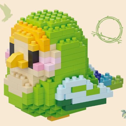 Kinder pädagogische Montage Vogel Modell Bausteine Spielzeug