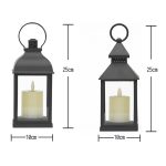 Retro LED elektronische Kerze Windlicht Pferd Licht Party Home Dekoration Umgebungslichter – Bild 2