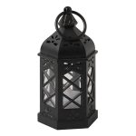 LED elektronisches Kerzenlicht tragbare Lampe Windlampe Retro dekorative Lichter