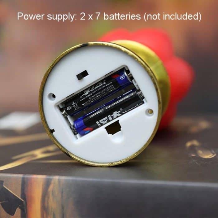 Elektronische LED-Kerze, Lotus-Lampe, Buddha, bietet Lichtsimulation, Schaukel, dekorative Lichter – Bild 3