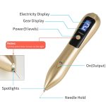 9 Gänge Mole Spotting Pen LCD Home Laser Mole Spot Sweeping Beauty Instrument, With Shot Light, Without Shoot Light – Bild 10