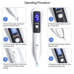 9 Gänge Mole Spotting Pen LCD Home Laser Mole Spot Sweeping Beauty Instrument, With Shot Light, Without Shoot Light – Bild 6