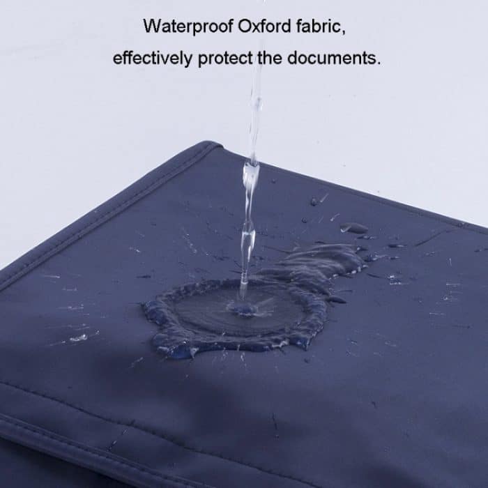 BeiDuoMei Tragbare Aktentasche, A4, wasserdichter Reißverschluss-Ordner, kann Wasserbecher-Aufbewahrungstasche verstauen – Bild 8