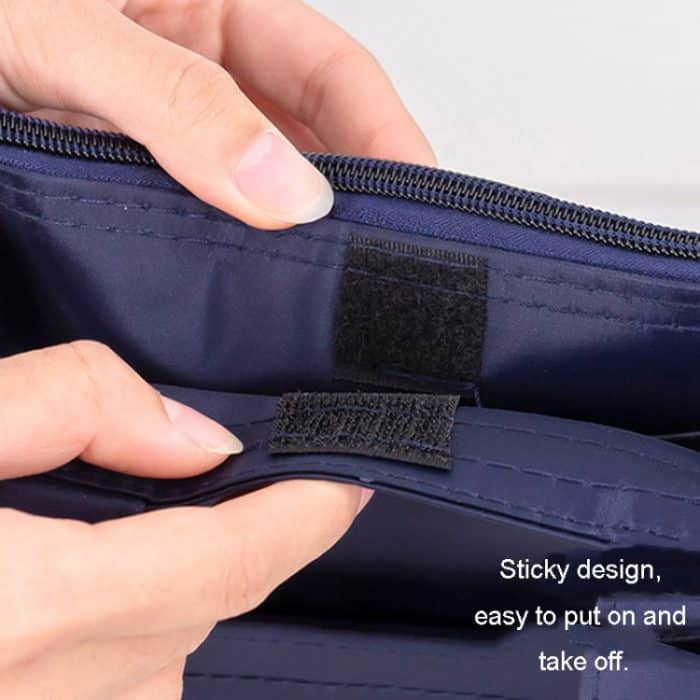 BeiDuoMei Tragbare Aktentasche, A4, wasserdichter Reißverschluss-Ordner, kann Wasserbecher-Aufbewahrungstasche verstauen – Bild 10