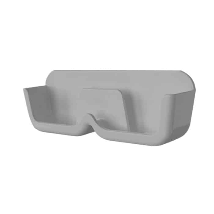 An der Wand befestigter selbstklebender Sonnenbrillen-Aufbewahrungsregal-Brillenständer – Bild 1