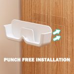 An der Wand befestigter selbstklebender Sonnenbrillen-Aufbewahrungsregal-Brillenständer – Bild 5