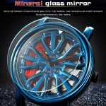 SANDA P1057 Herren-Skelett-Quarz-Stahlarmband, personalisierte Uhr – Bild 7