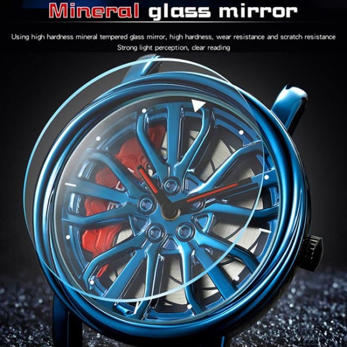 SANDA P1057 Herren-Skelett-Quarz-Stahlarmband, personalisierte Uhr – Bild 7