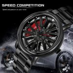SANDA P1057 Herren-Skelett-Quarz-Stahlarmband, personalisierte Uhr – Bild 8