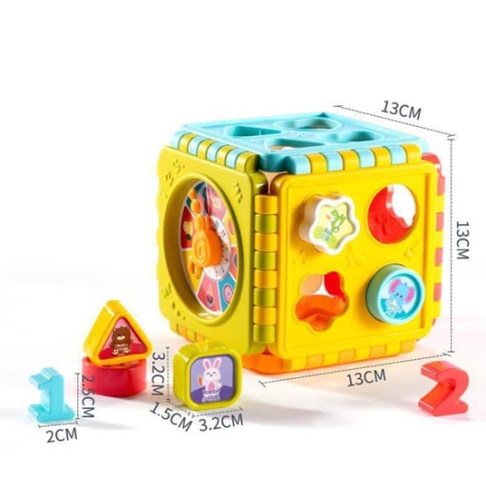 Kinder pädagogischer Hexaederwürfel digitale Bausteine Baby frühe Bildung Spielzeug – Bild 3