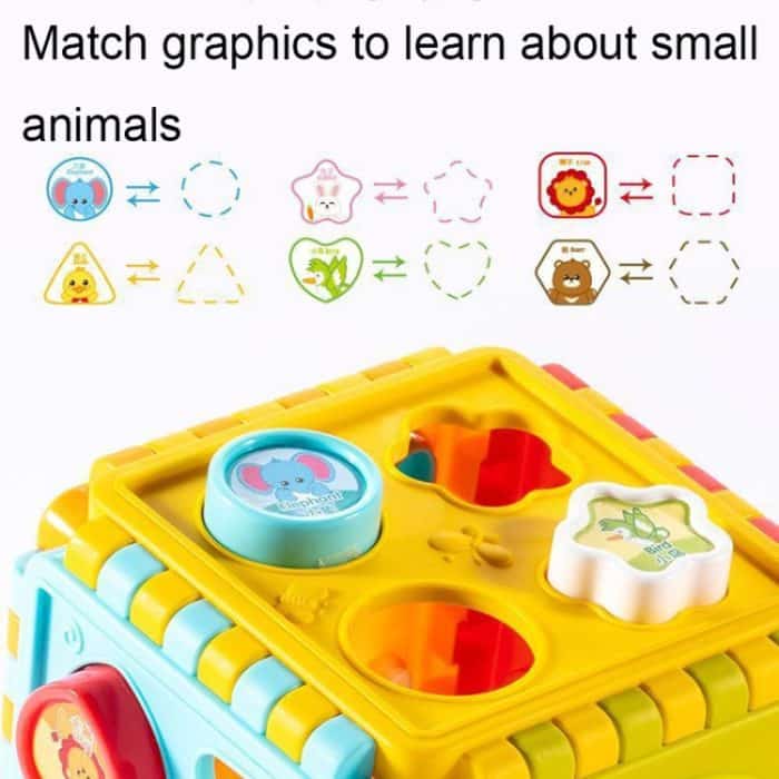 Kinder pädagogischer Hexaederwürfel digitale Bausteine Baby frühe Bildung Spielzeug – Bild 4