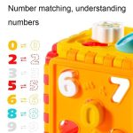Kinder pädagogischer Hexaederwürfel digitale Bausteine Baby frühe Bildung Spielzeug – Bild 5