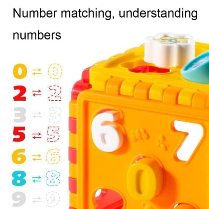 Kinder pädagogischer Hexaederwürfel digitale Bausteine Baby frühe Bildung Spielzeug – Bild 5