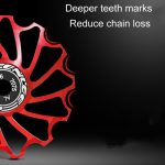 ENLEE Mountainbike Schaltwerk Führungsrad Keramiklager Spannrolle, 11T, 13T – Bild 7