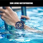 Curren 8395 Kalender Herren-Quarzuhr mit sechs Zeigern und Stahlarmband – Bild 8