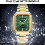 Curren 8457 Business-Stahlarmband, quadratische Herren-Quarzuhr – Bild 5