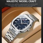 Curren 8458 Business-Herren-Quarzuhr mit Stahlarmband – Bild 4