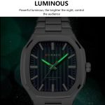 Curren 8458 Business-Herren-Quarzuhr mit Stahlarmband – Bild 6