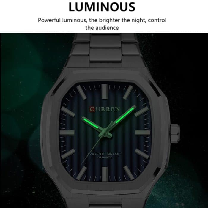 Curren 8458 Business-Herren-Quarzuhr mit Stahlarmband – Bild 6