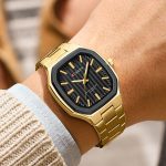 Curren 8458 Business-Herren-Quarzuhr mit Stahlarmband – Bild 7