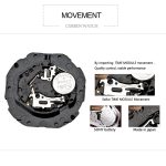 Curren 9024 Lässige, wasserdichte Damen-Quarzuhr mit Stahlarmband – Bild 3