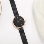 Curren 9024 Lässige, wasserdichte Damen-Quarzuhr mit Stahlarmband – Bild 4