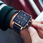 SANDA 5304 Quarz-Herrenuhr, drei Augen, sechs Stiche, einfacher Kalender, wasserdichte Taillenuhr – Bild 12