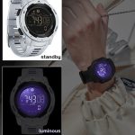SANDA 2145 Kalorien-Schrittzähler-Wecker, wasserdicht, multifunktional, für Wandern, Sport, stoßfeste Smartwatch – Bild 11