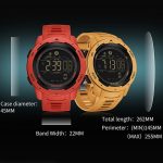 SANDA 2145 Kalorien-Schrittzähler-Wecker, wasserdicht, multifunktional, für Wandern, Sport, stoßfeste Smartwatch – Bild 5