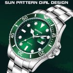 SANDA 1099 Stahlgürtel Elektronische Uhr Herren Quarzuhr Einfache personalisierte Armbanduhr – Bild 4