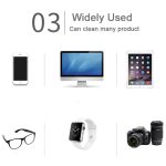 5 teile/satz Wildleder Brillenputztuch Computer Handy Bildschirm Reinigungstuch – Bild 5