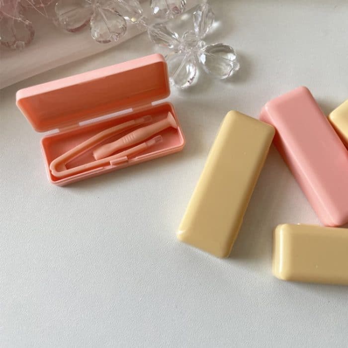 5 Stück einfaches tragbares Kontaktlinsenbehälter-Pupillenentferner-Clip-Kombinationswerkzeug – Bild 3