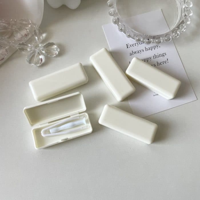 5 Stück einfaches tragbares Kontaktlinsenbehälter-Pupillenentferner-Clip-Kombinationswerkzeug – Bild 4