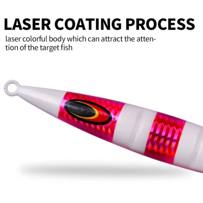 PROBEROS F125 Jogging Steelhead Tiefseeboot-Angelköder Schnell sinkender Meeresangel-Kunstköder, 30g, 100g – Bild 7