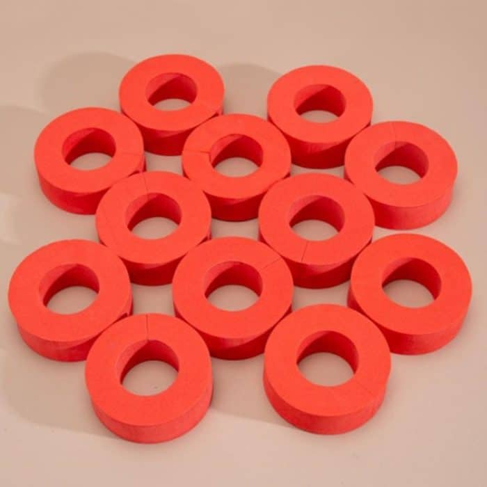 TBD0604510402B.jpg C-förmiger tragbarer Lockenwickler, schön, flauschig, keine Hitze, kein Schaden für das Haar, schlafender Lockenwickler, 12pcs /Pack Large, 12pcs /Pack Small – Bild 1