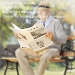 Mit Clip-Gürteletui in leichterer Form, Anti-Blaulicht, randlose, faltbare Presbyopie-Brille – Bild 8