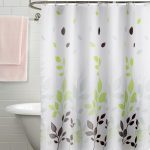 Wasserdichter Duschvorhang mit Blattdruck, verdickter Polyester-Badezimmervorhang, 80x180cm, 100x200cm, 120x200cm, 150x200cm, 180x200cm, 200x200cm, 220x200cm, 240x200cm, 260x200cm, 280x200cm, 300x200cm, 100x180cm, 120x180cm, 150x180cm, 180x180cm...