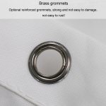 Wasserdichter Duschvorhang mit Blattdruck, verdickter Polyester-Badezimmervorhang – Bild 6