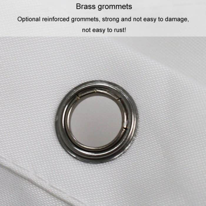 Wasserdichter Duschvorhang mit Blattdruck, verdickter Polyester-Badezimmervorhang – Bild 6