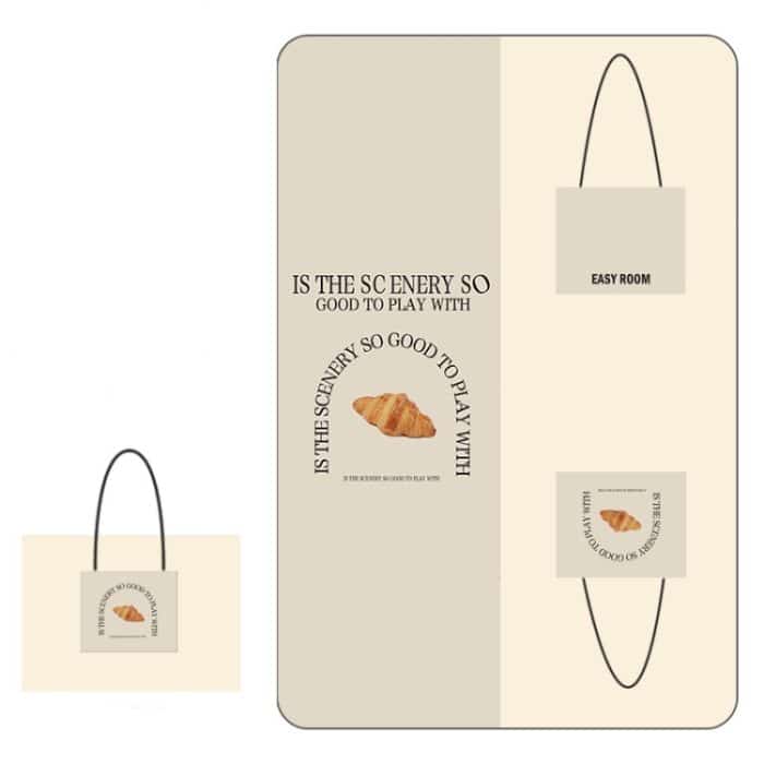 TBD0604618501A.jpg Die Outdoor-Picknickmatte kann als Umhängetasche verwendet werden und ist leicht zu tragen, 100 x 150cm Oxford Cloth – Bild 1