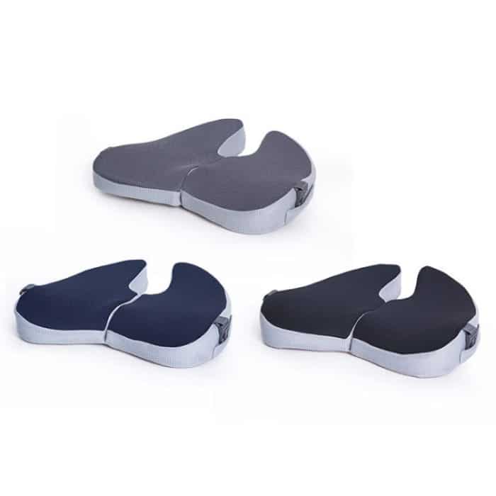 BEWALKER faltbares Reisesitzkissen, atmungsaktives Memory-Schaum-Stuhlkissen – Bild 3