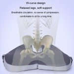 BEWALKER faltbares Reisesitzkissen, atmungsaktives Memory-Schaum-Stuhlkissen – Bild 9