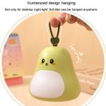 Cartoon LED tragbares Nachtlicht USB wiederaufladbar Plug-in Schlafzimmer Nachttischlampe – Bild 4